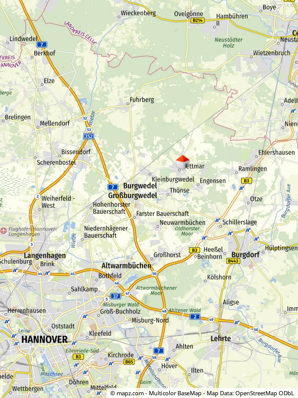 Lageplan