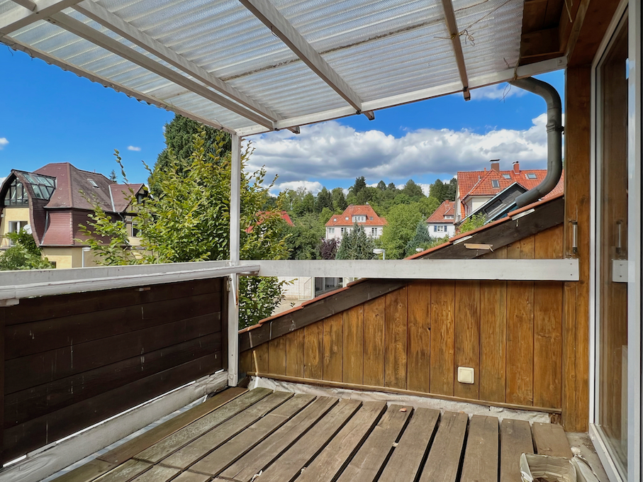 Dachterrasse mit Blick Nordwest