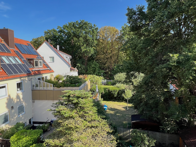 Ausblick Schlafzimmer