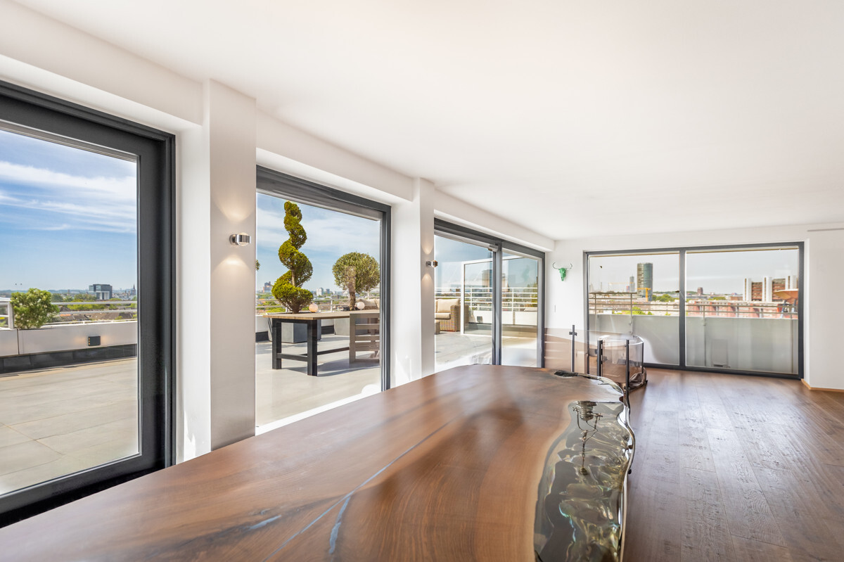 Exklusive Penthouse-Maisonette in Köln-Deutz