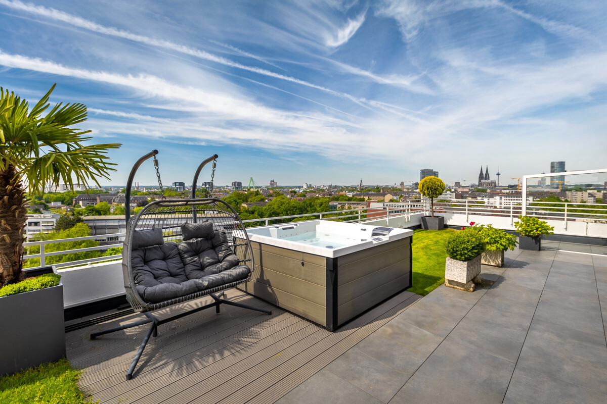 Exklusive Penthouse-Maisonette in Köln-Deutz