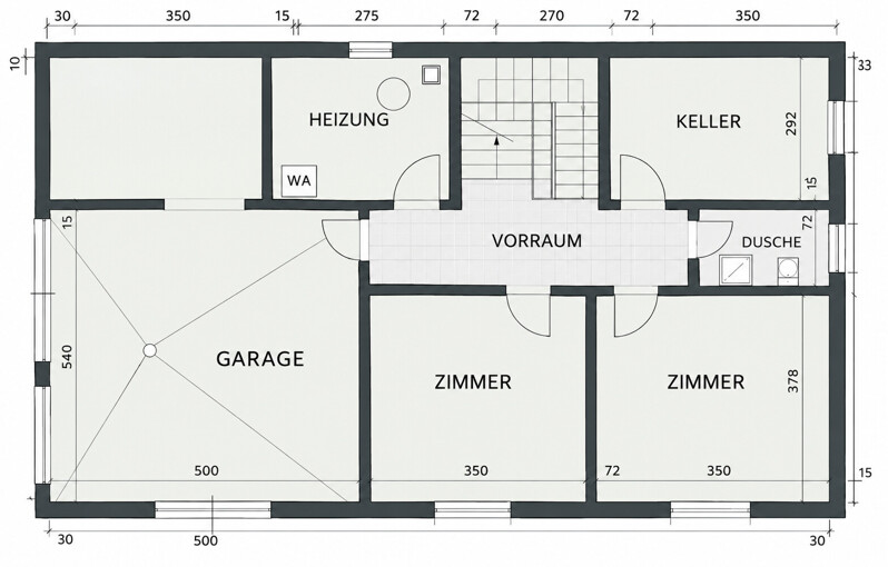 Grundriss EG