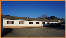 Ansicht Industriehalle