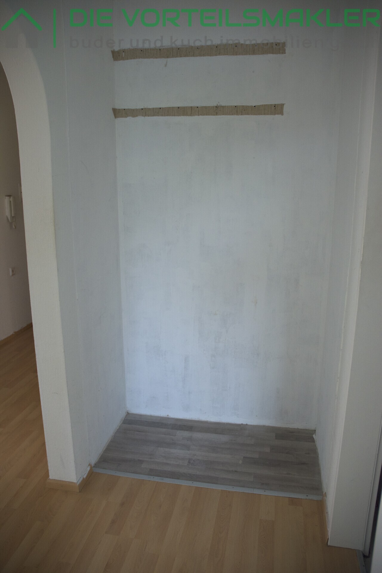 Nische für einen Schrank