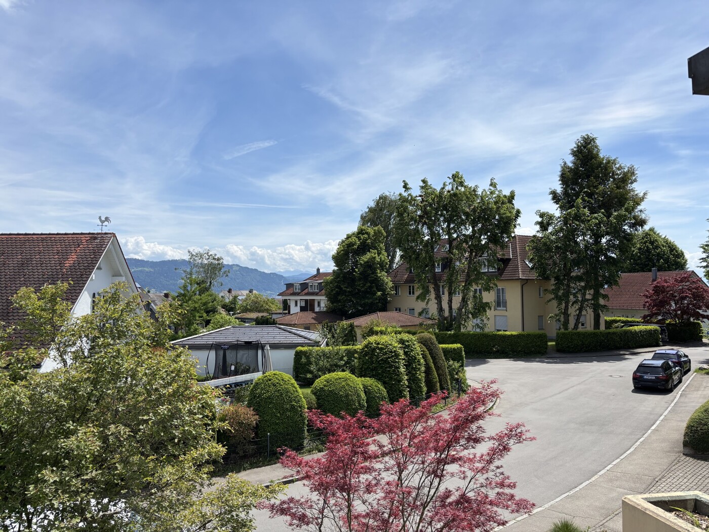 Ausblick Balkon 