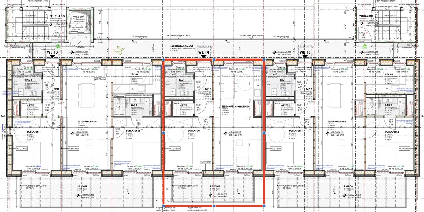 Grundriss 4. OG