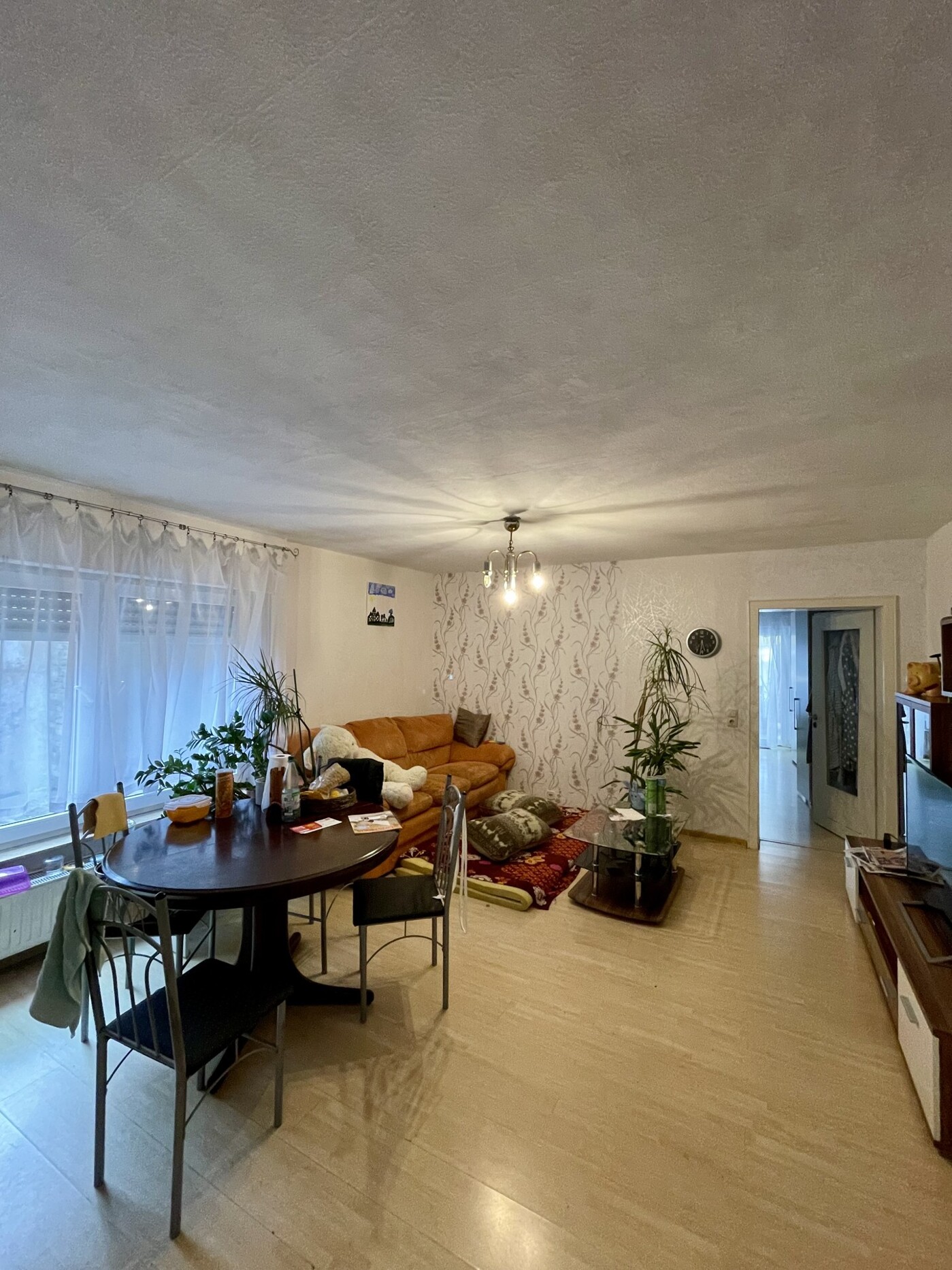 HH EG Wohnzimmer mit Küche