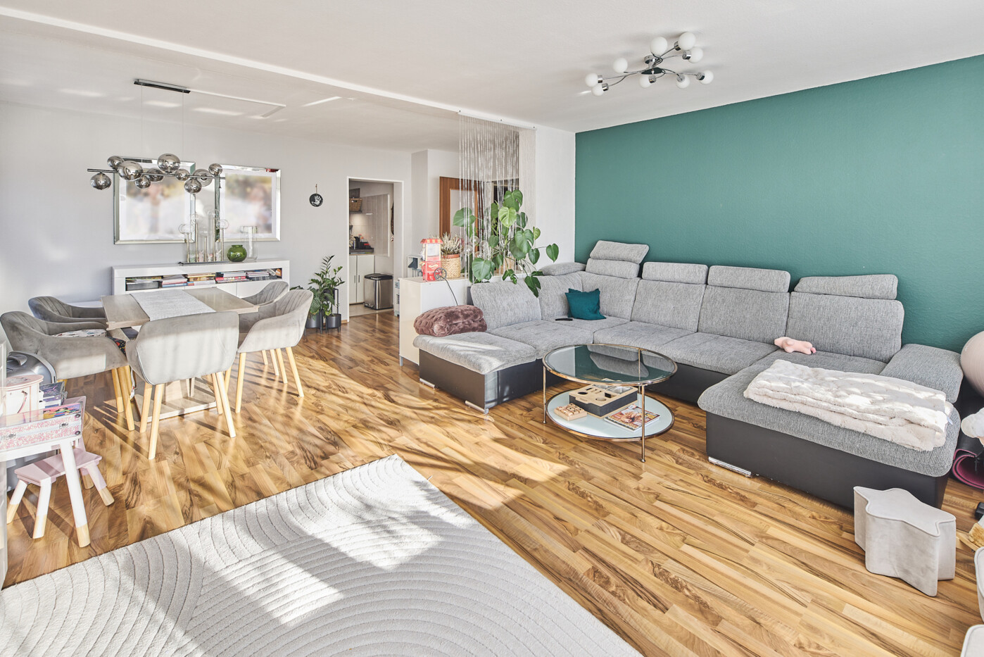 EG Wohn- & Essbereich Ansicht 2