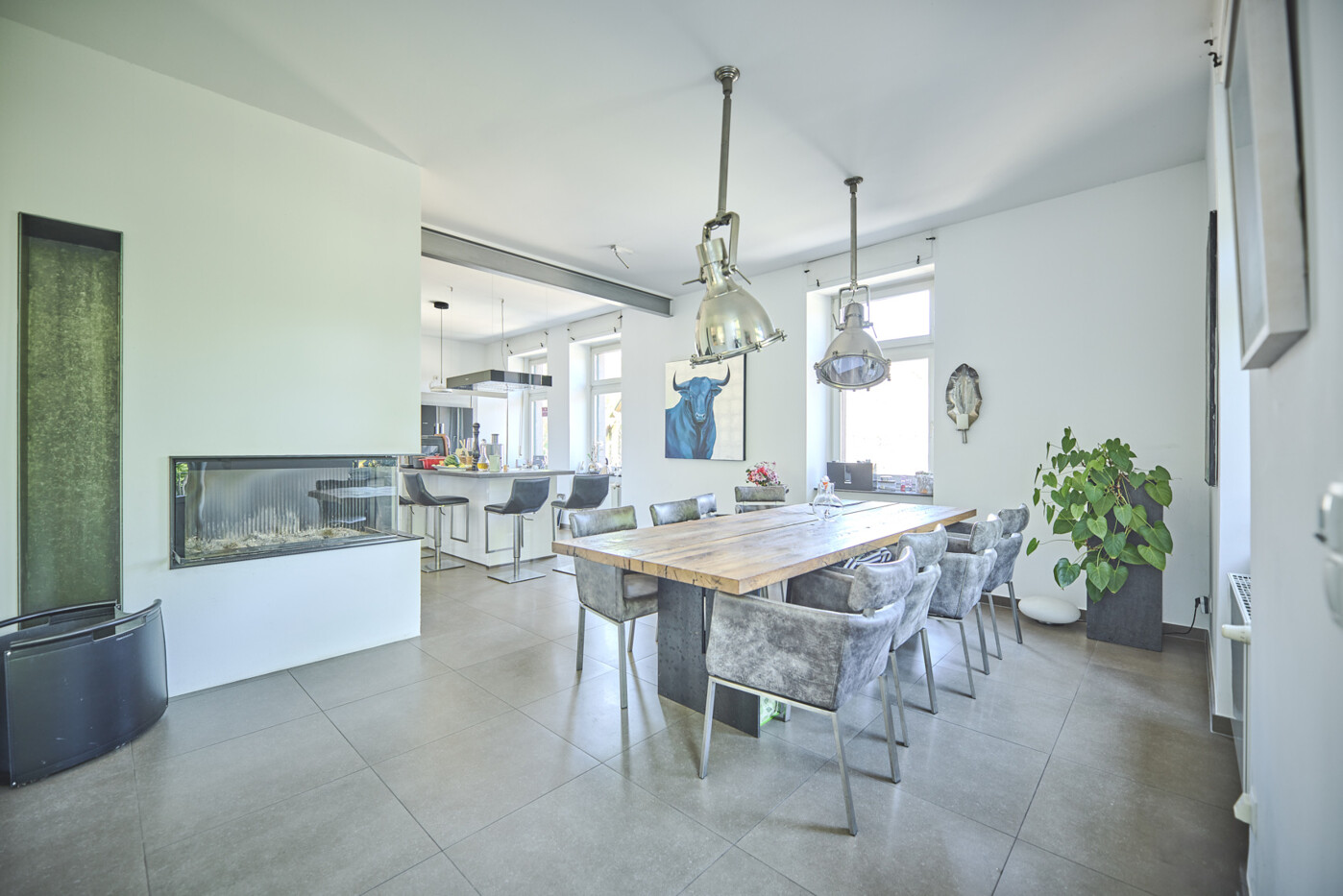 EG Essbereich Ansicht 1