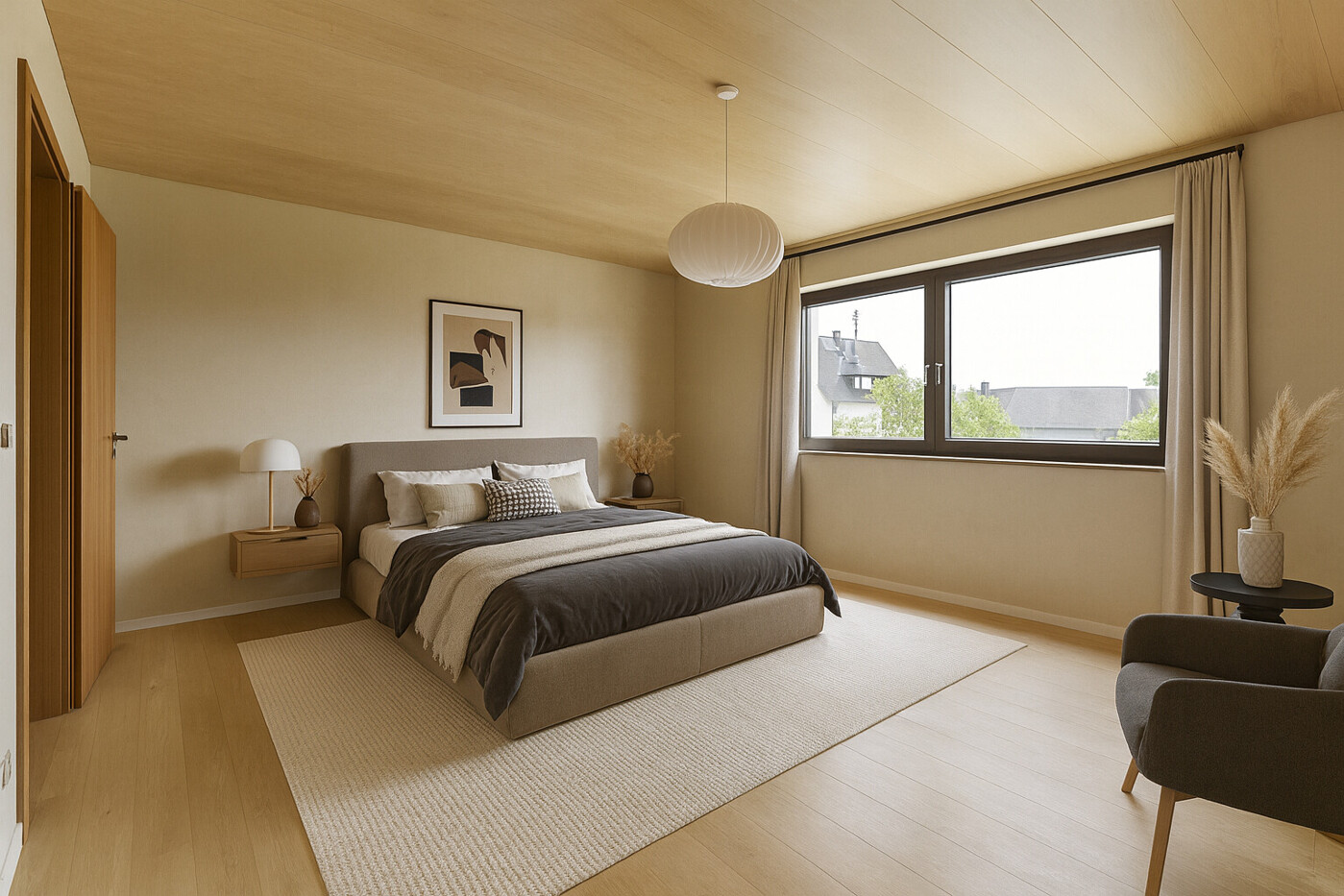 OG Schlafzimmer 1 Ansicht 1 Sanierungsvorschlag