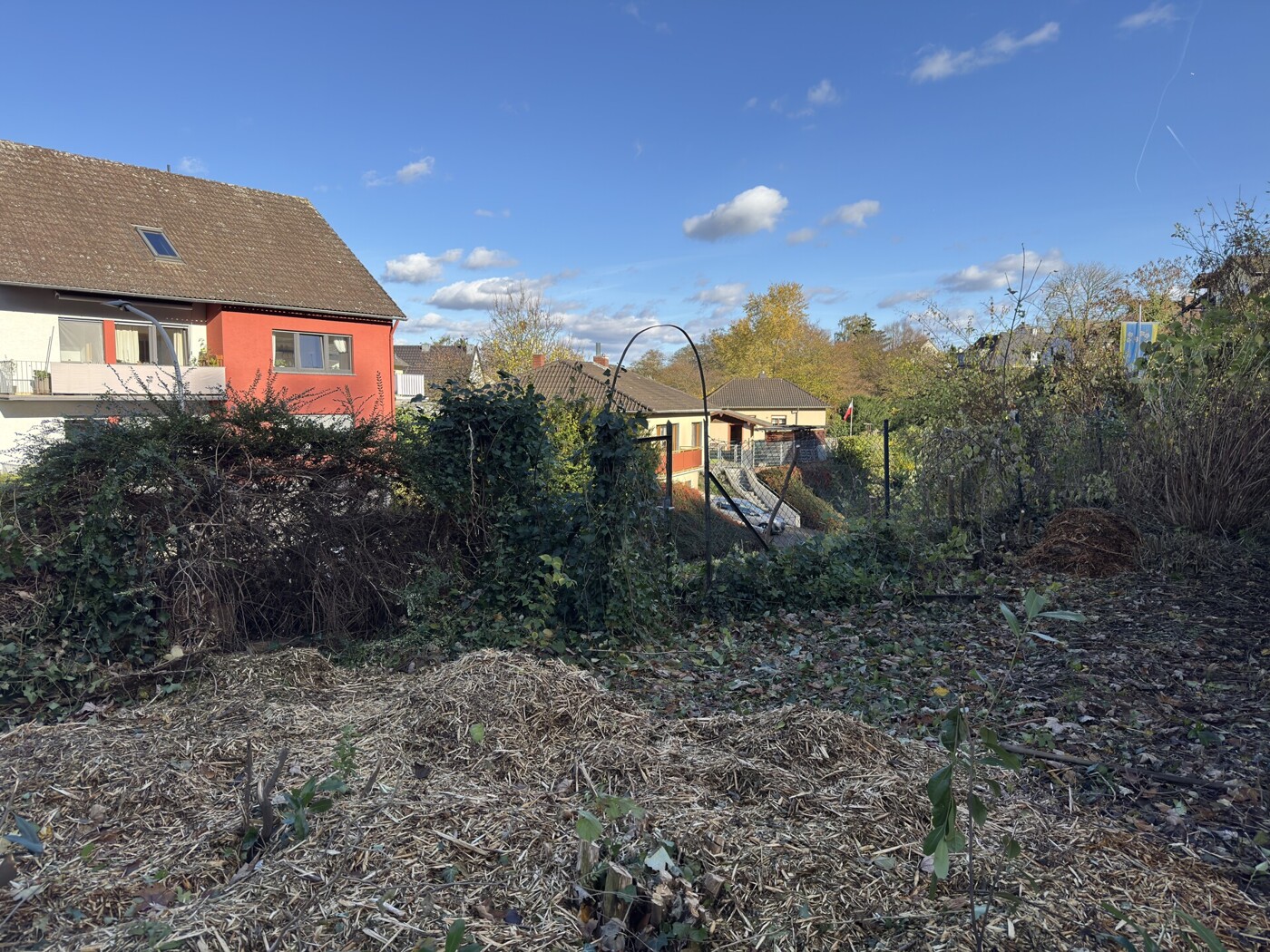 Hinterer Garten mit Zugang zur Straße