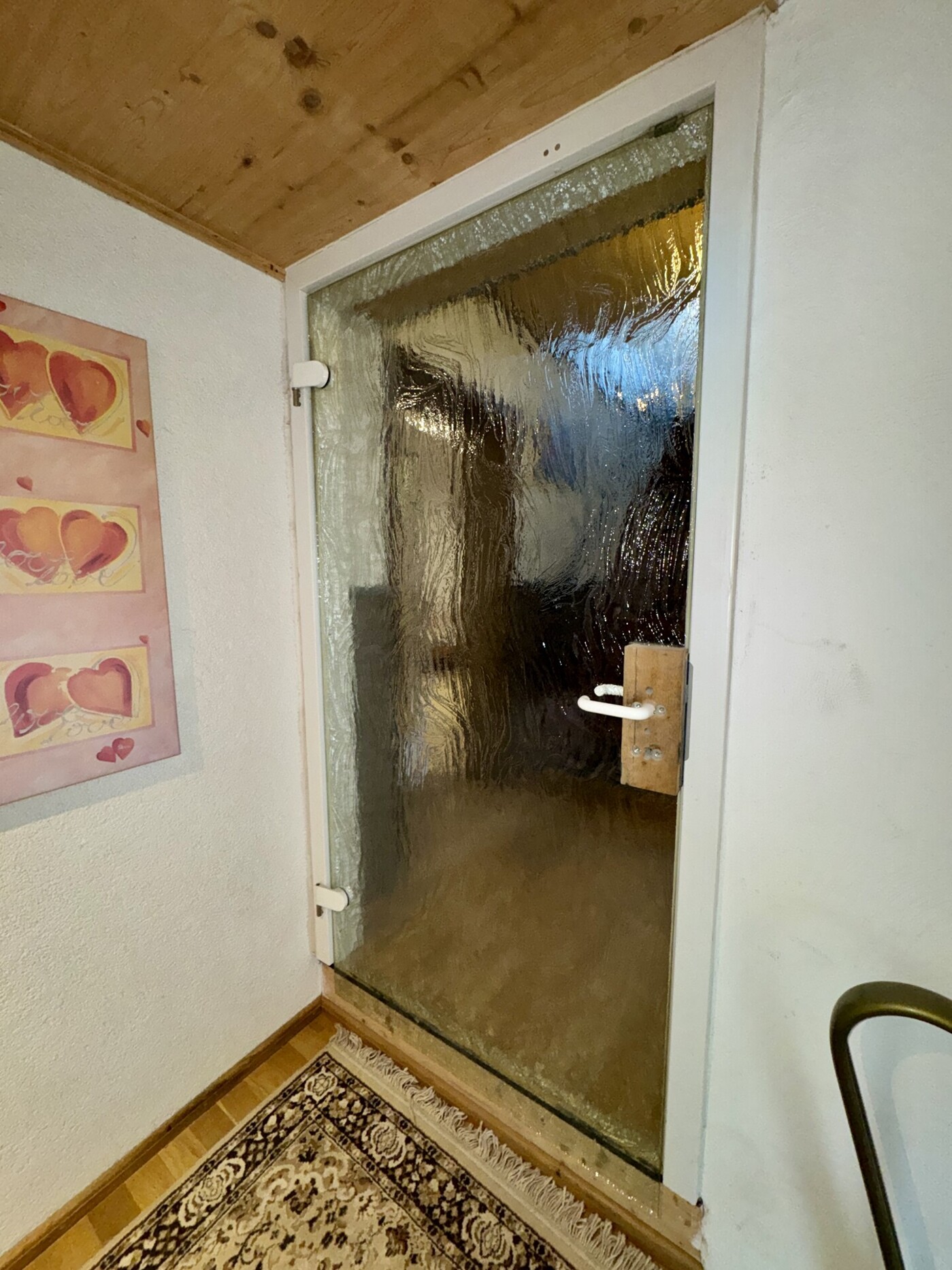 Eingang neues Wohnhaus