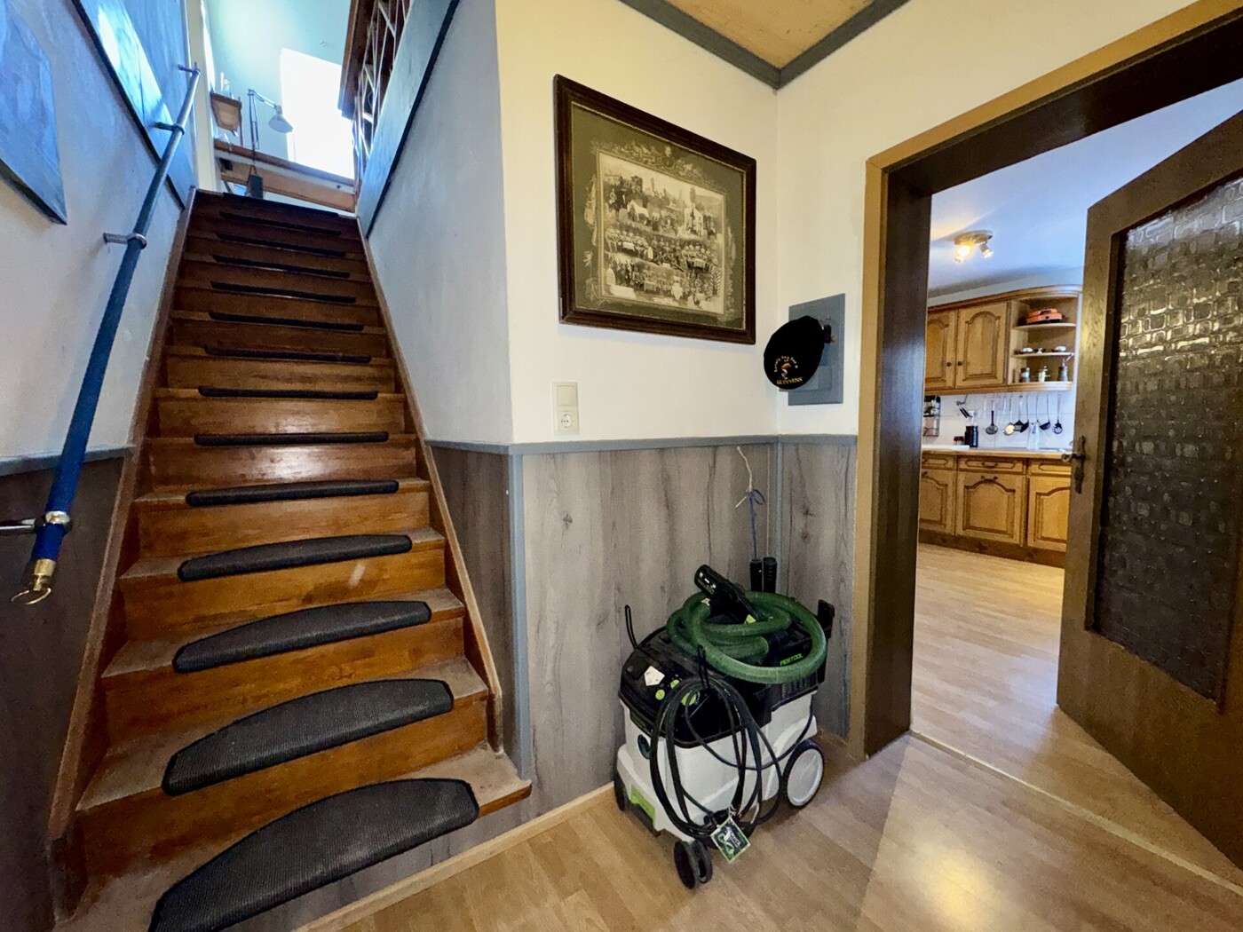 Eingangsbereich neues Wohnhaus