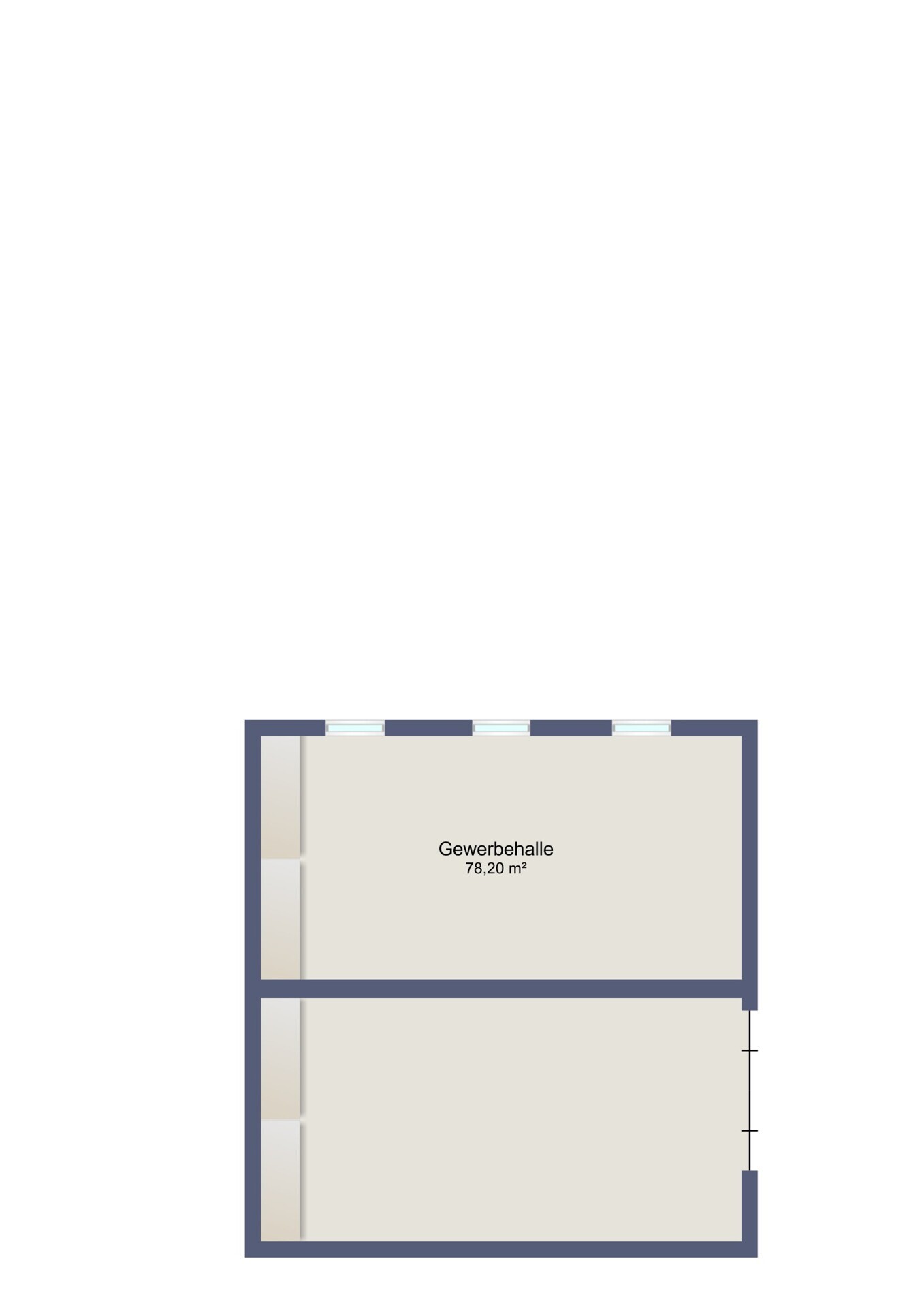 Grundriss Gewerbe