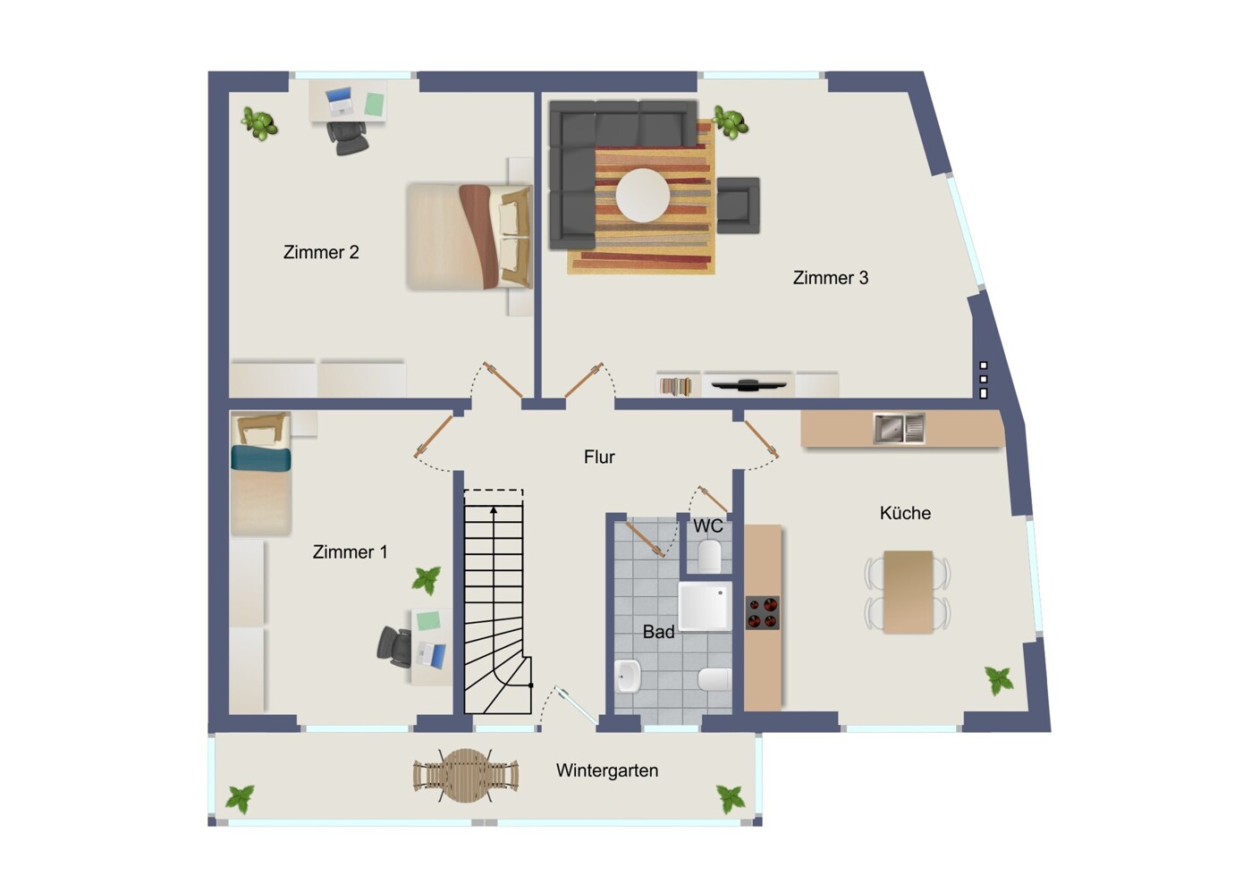 Grundriss Haupthaus OG
