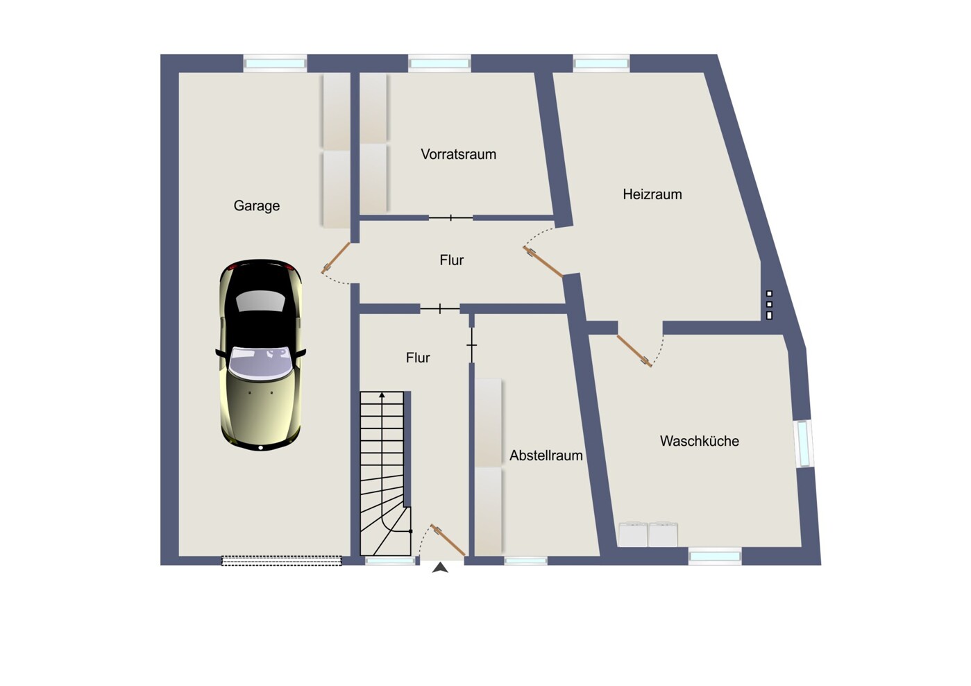Grundriss Haupthaus EG