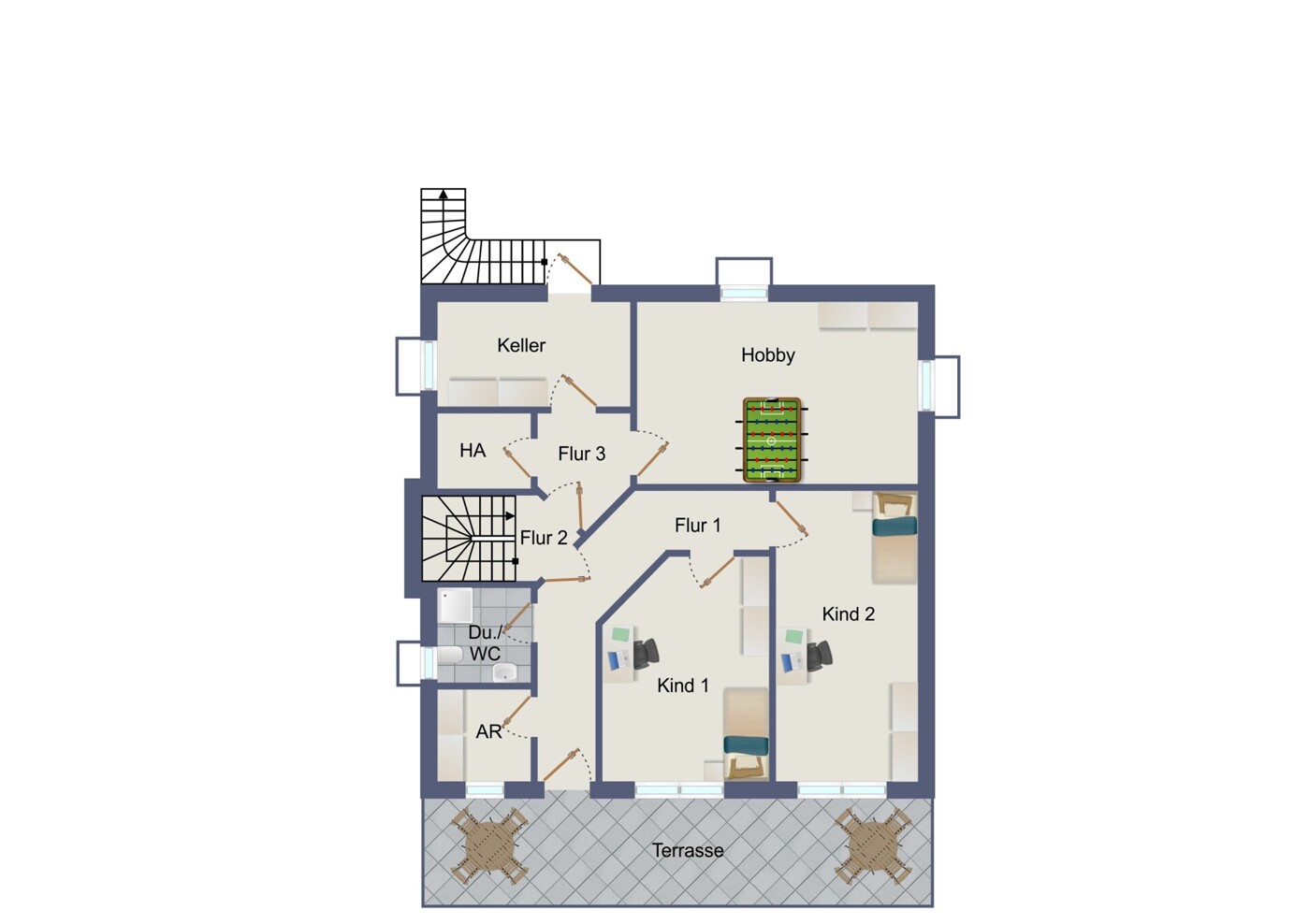 Grundriss UG