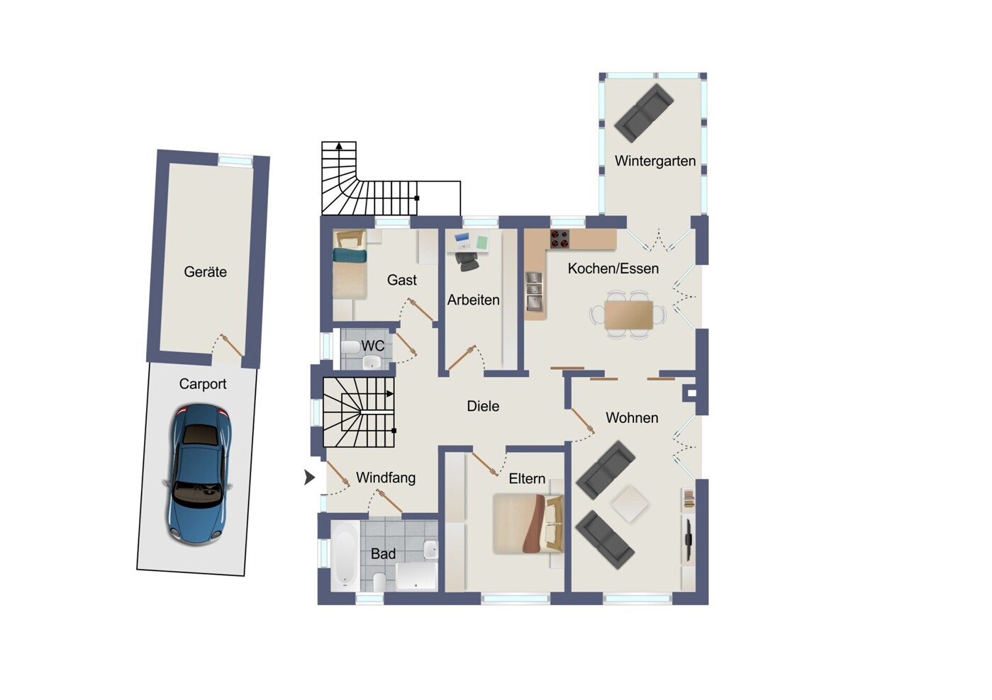 Grundriss EG