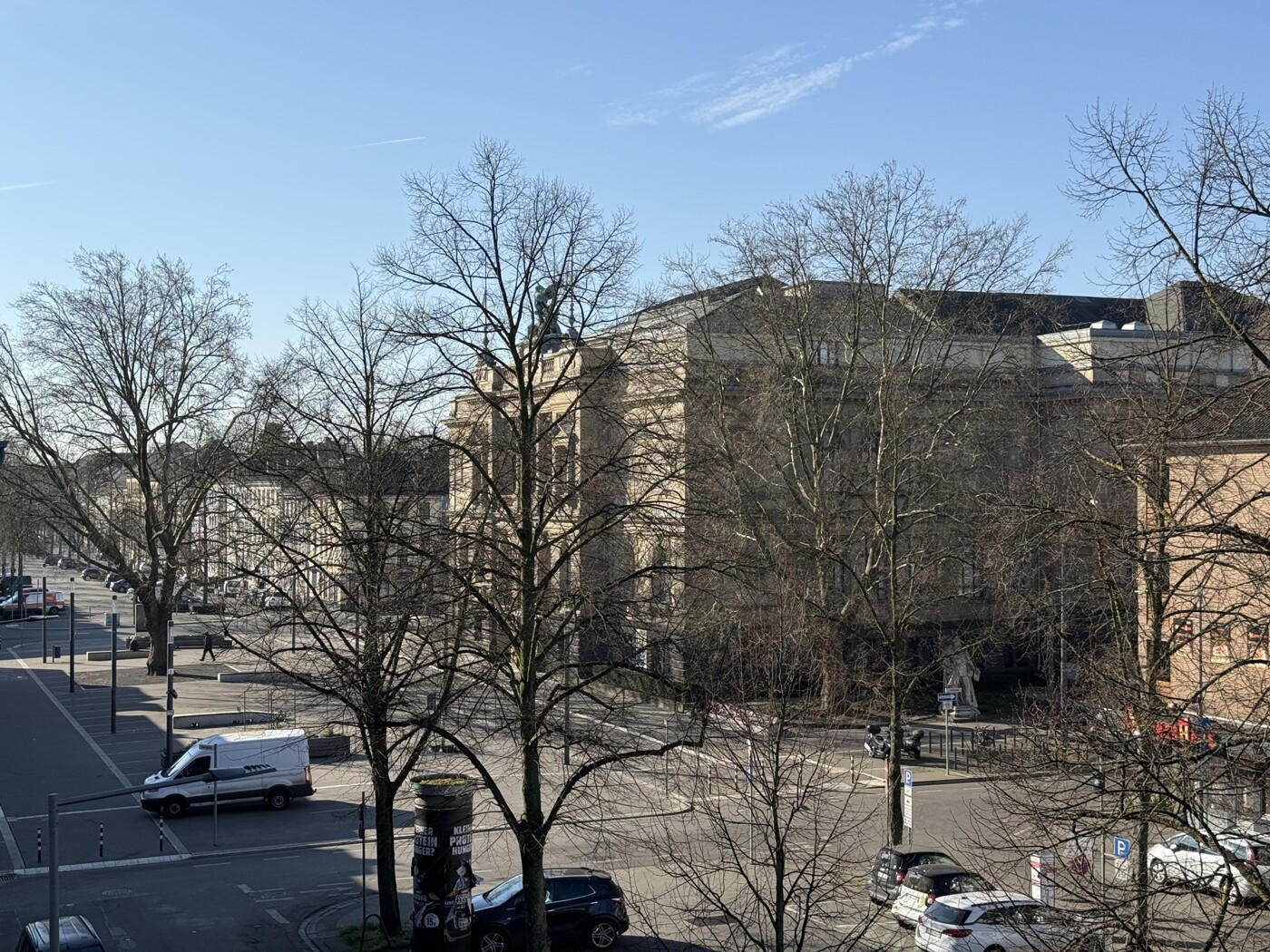 Aussicht Balkon Westwall