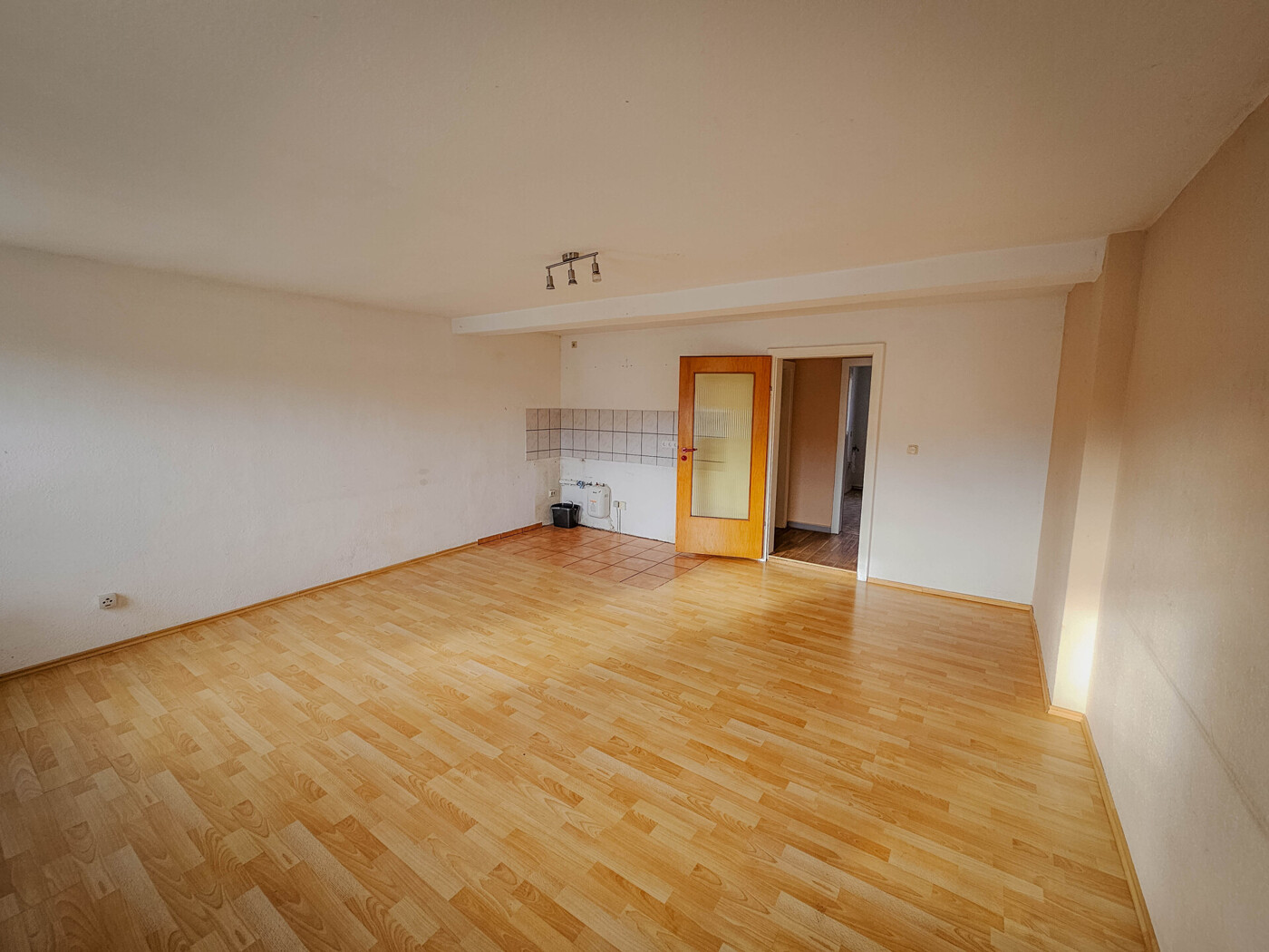 Wohnung 2_Wohnzimmer + Küchennische