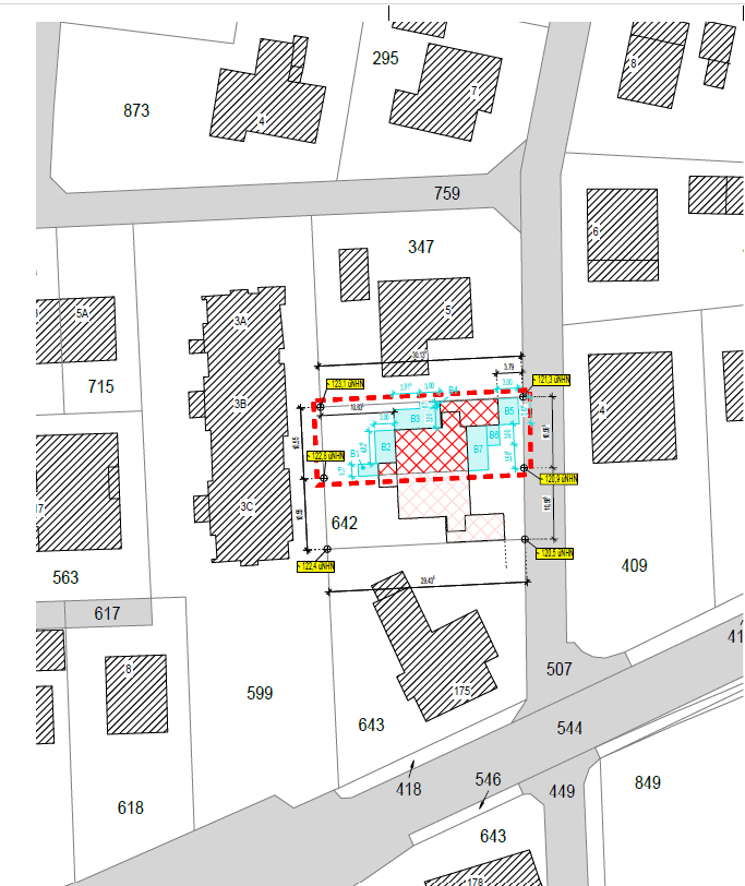 Flurkarte Haus rechts