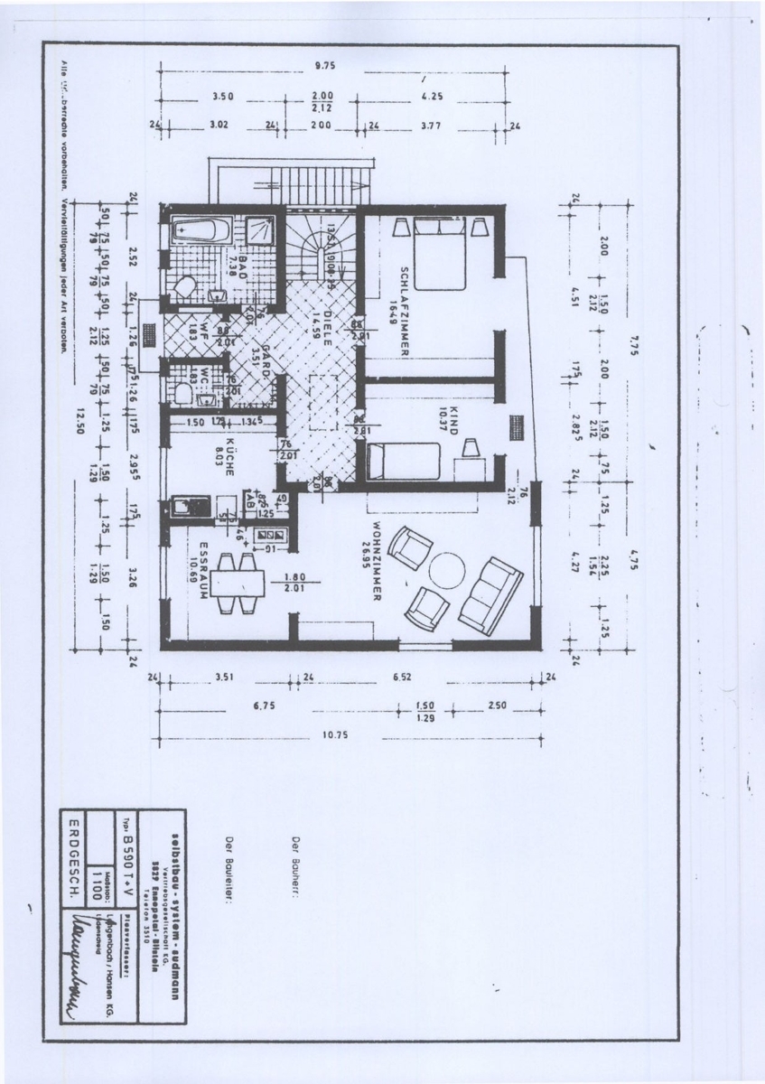 Erdgeschossgrundriss Feenweg 5, 32457 Porta Westfalica-1