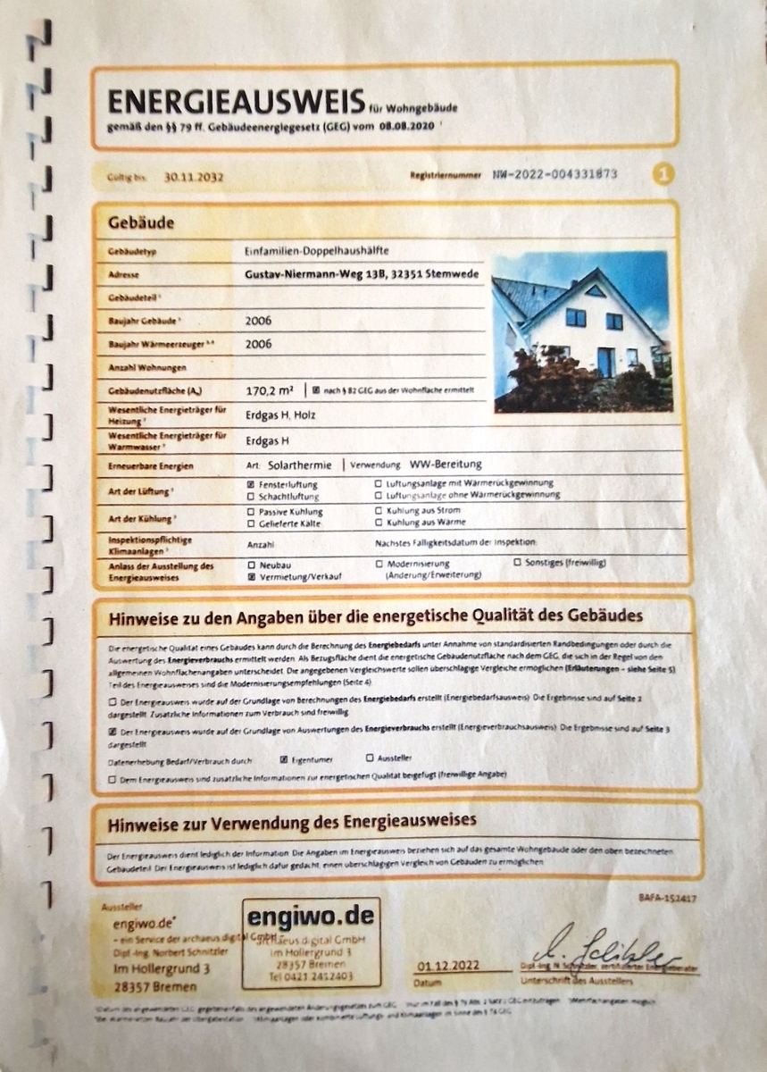 Energieausweis
