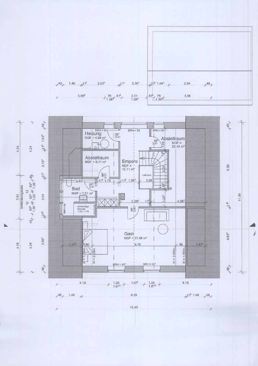 Dachgeschoss Grundriss, Frida Nadig Weg 17, Herford-1