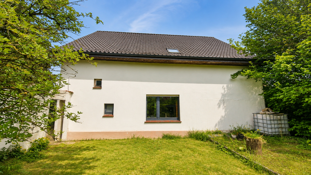 Gartenansicht Haus