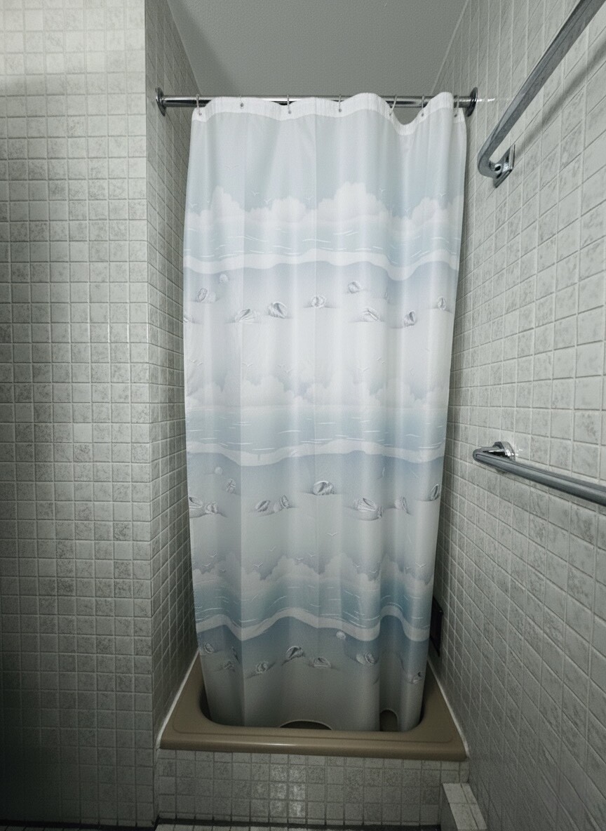 Bad mit Duschbereich