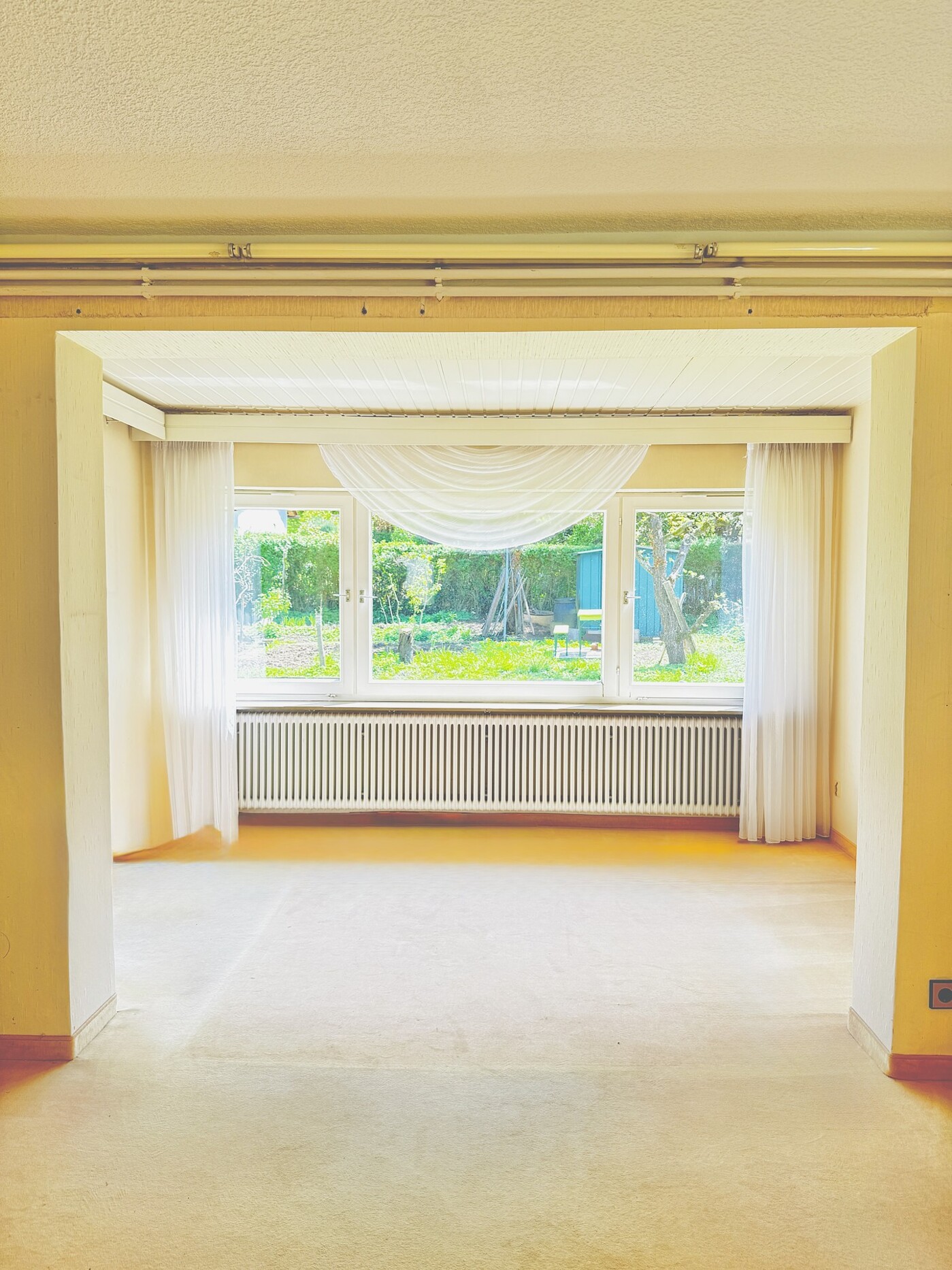Erweiterter Anbau Wohnzimmer