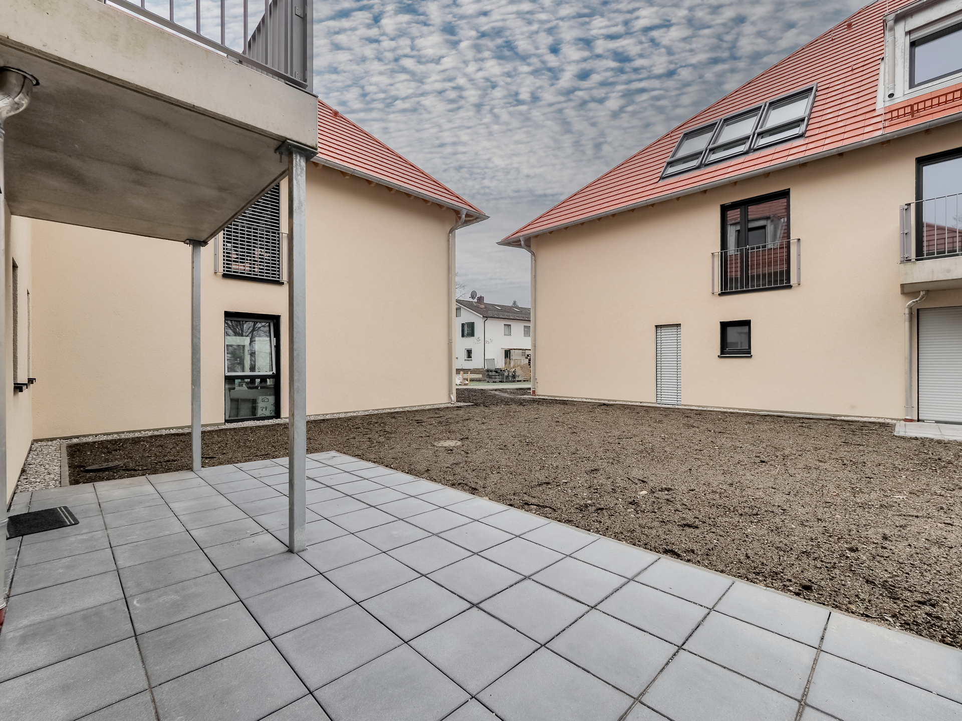 Terrasse l Aktueller Baufortschritt