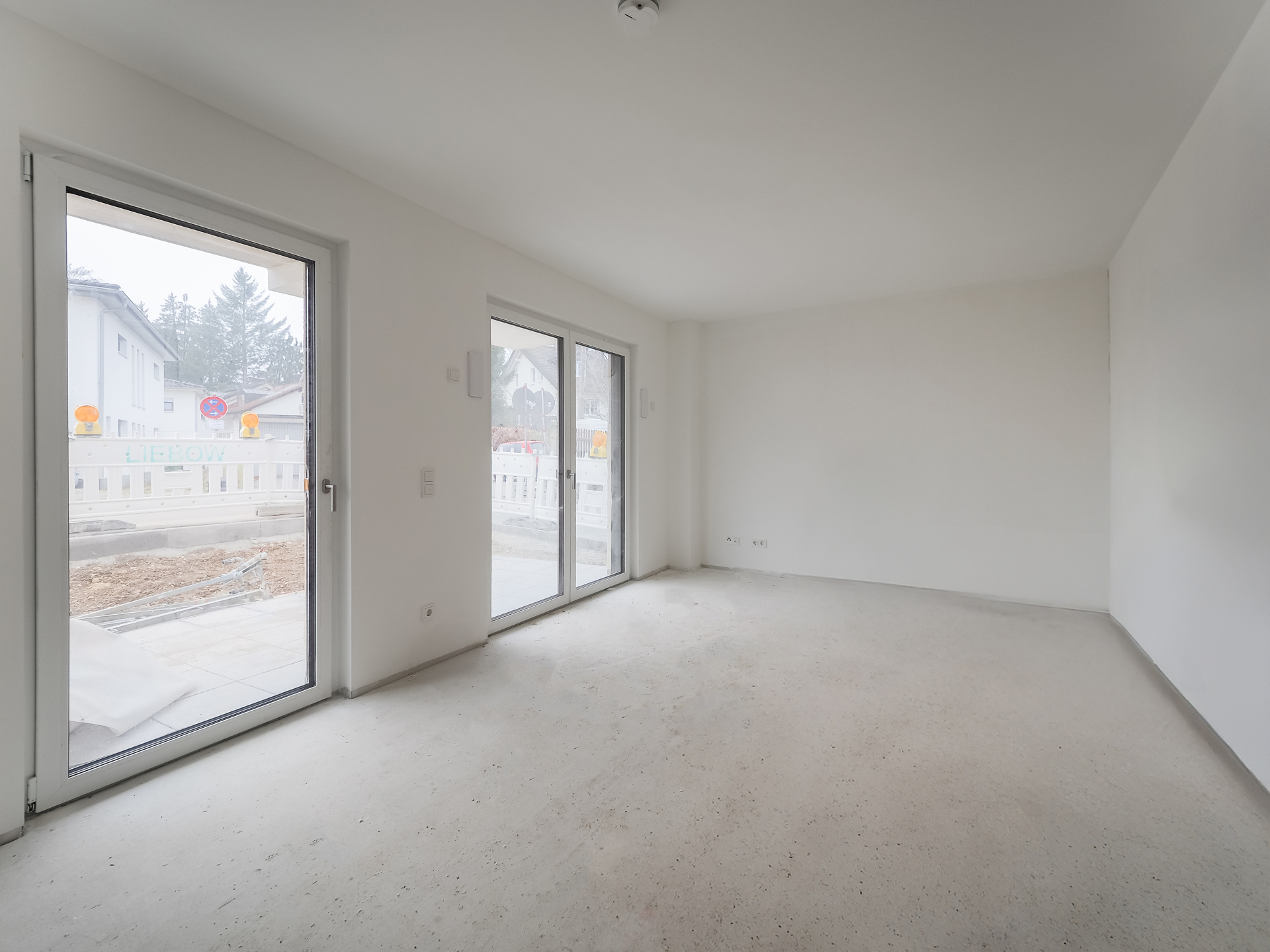 Wohn-/Esszimmer l Aktueller Baufortschritt