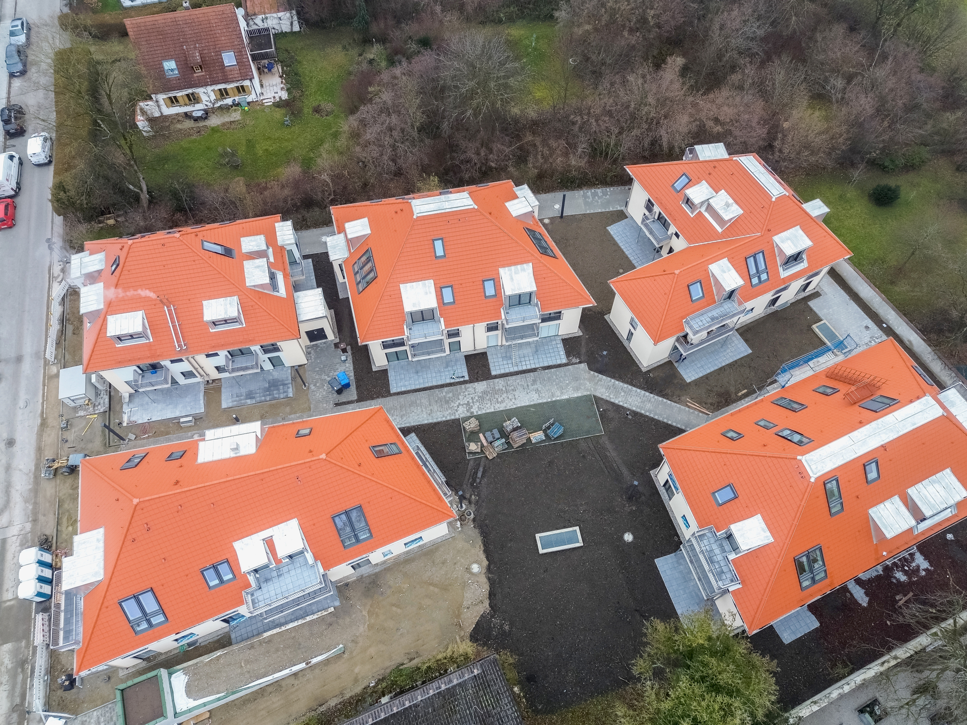 Ansicht Wohnanlage l Aktueller Baufortschritt