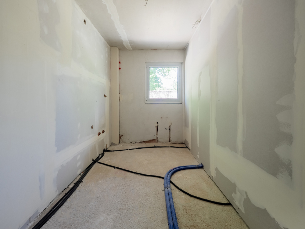 Arbeitszimmer l Aktueller Baufortschritt