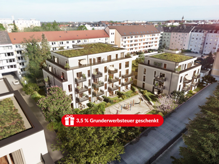 Visualisierung l Außenansicht Innenhof