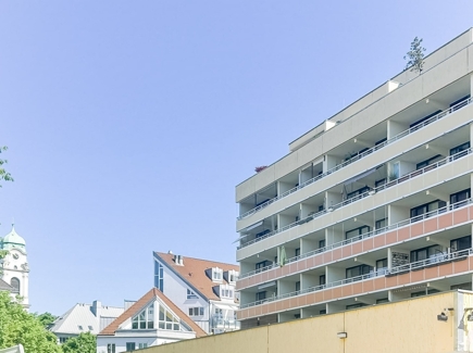 Ansicht Apartmentkomplex