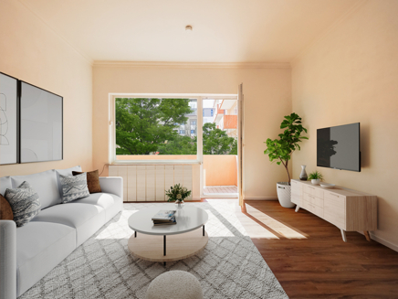 Visualisierung Wohn-/Esszimmer