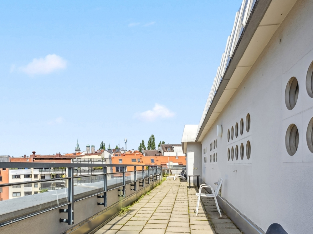 Gemeinschafts-Dachterrasse