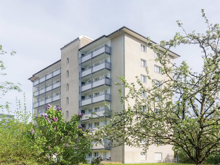 Ansicht Wohnanlage I Nordseite