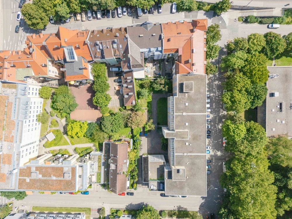 Draufsicht Wohnanlage