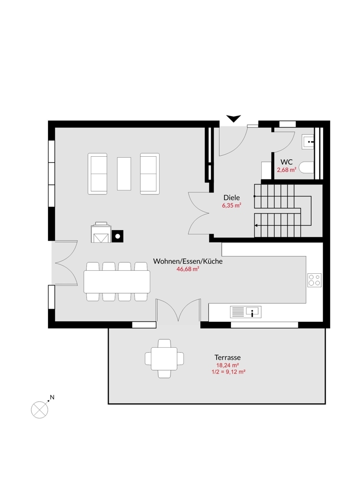 Grundriss EG