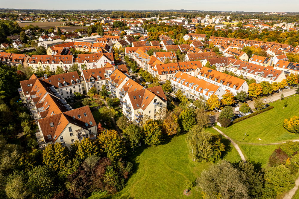 Ansicht Wohnanlage l Umgebung