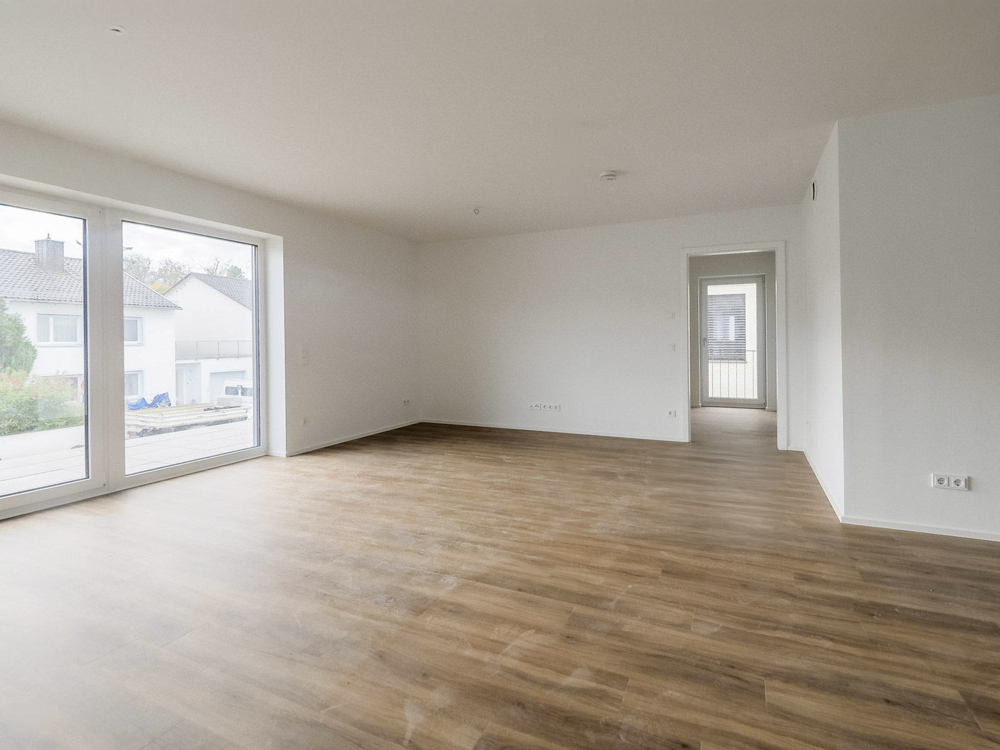 Wohn-/Esszimmer I Aufnahmen aus der Bauphase