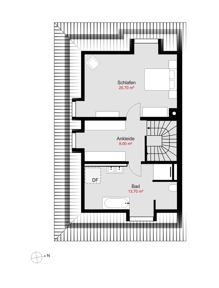 Grundriss DG