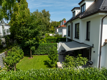 Haus- und Gartenansicht