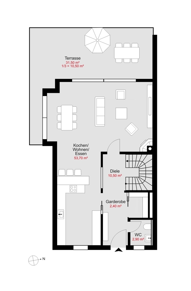Grundriss EG