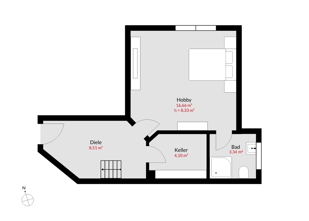 Grundriss UG