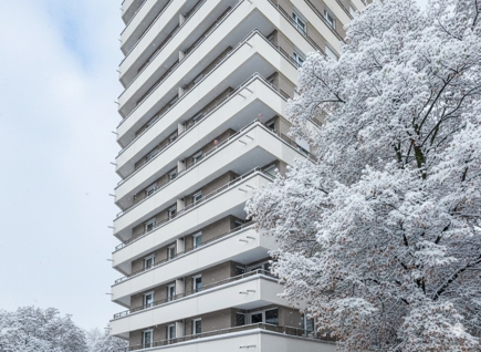 Hausansicht l Winterstimmung KI generiert