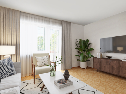 Visualisierung Wohn-/Esszimmer